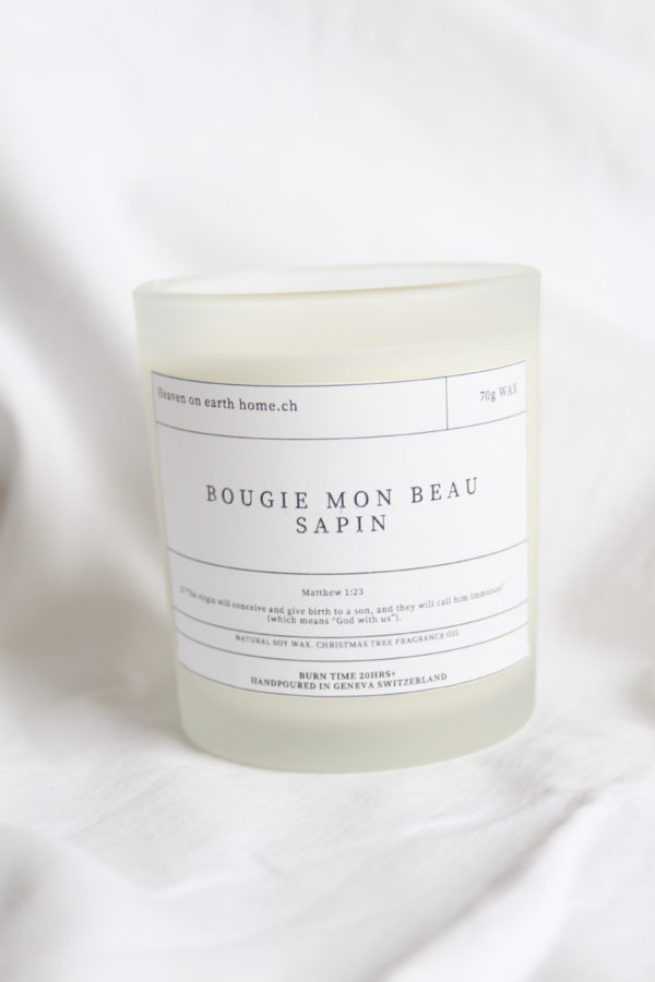 Bougies mon beau Sapin