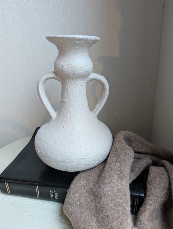 Vase décoratif blanc