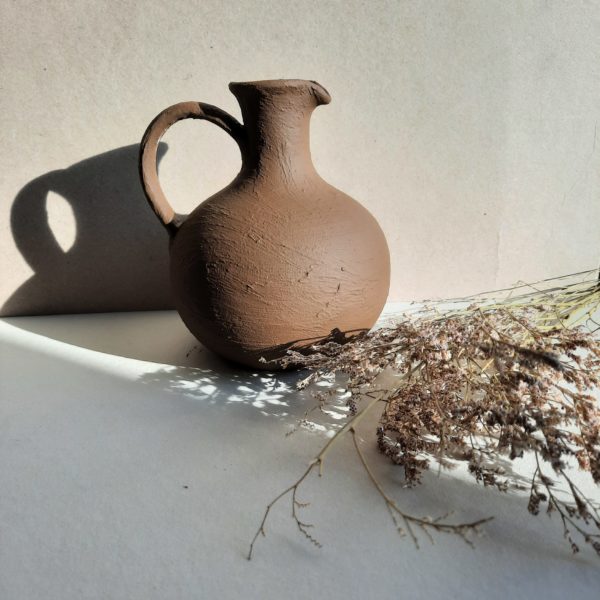 Vase décoratif marron/vert